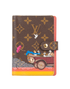 Louis Vuitton Evasion Small Ring Agenda, front view
